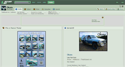 Desktop Screenshot of okura.deviantart.com