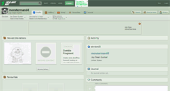 Desktop Screenshot of monsterman68.deviantart.com