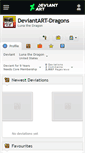Mobile Screenshot of deviantart-dragons.deviantart.com