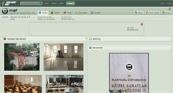 Desktop Screenshot of mugsf.deviantart.com