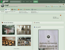 Tablet Screenshot of mugsf.deviantart.com