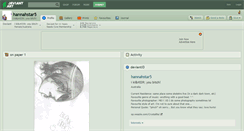 Desktop Screenshot of hannahstar5.deviantart.com