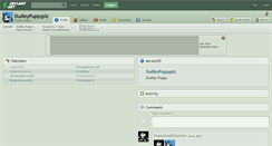 Desktop Screenshot of dudleypuppyplz.deviantart.com