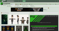 Desktop Screenshot of fat-wednesday.deviantart.com