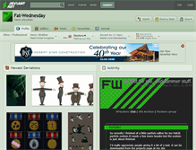 Tablet Screenshot of fat-wednesday.deviantart.com
