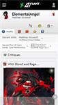 Mobile Screenshot of elementalangel.deviantart.com