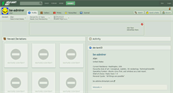 Desktop Screenshot of be-admirer.deviantart.com