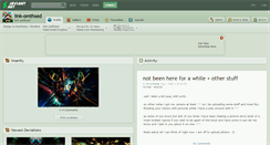 Desktop Screenshot of link-omthsed.deviantart.com