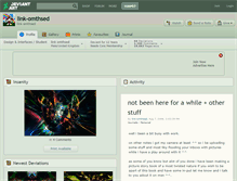 Tablet Screenshot of link-omthsed.deviantart.com