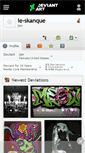 Mobile Screenshot of le-skanque.deviantart.com