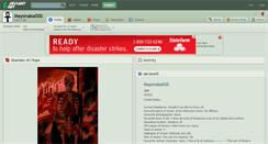 Desktop Screenshot of mayonaka000.deviantart.com