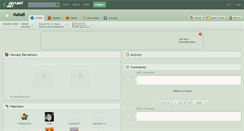 Desktop Screenshot of makab.deviantart.com