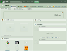Tablet Screenshot of makab.deviantart.com