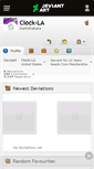Mobile Screenshot of clock-la.deviantart.com