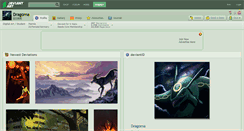 Desktop Screenshot of dragoma.deviantart.com
