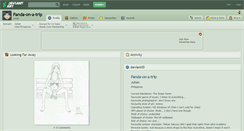 Desktop Screenshot of panda-on-a-trip.deviantart.com