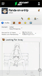 Mobile Screenshot of panda-on-a-trip.deviantart.com