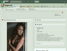 Tablet Screenshot of dragon-tat.deviantart.com