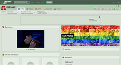Desktop Screenshot of killfrost2.deviantart.com