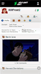Mobile Screenshot of killfrost2.deviantart.com