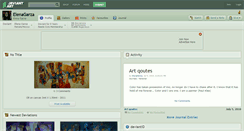 Desktop Screenshot of elenagarza.deviantart.com