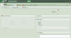 Desktop Screenshot of bio92.deviantart.com