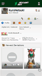 Mobile Screenshot of kuronetsuki.deviantart.com