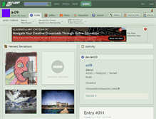 Tablet Screenshot of a-09.deviantart.com