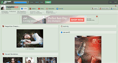Desktop Screenshot of malashki.deviantart.com
