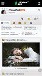 Mobile Screenshot of malashki.deviantart.com