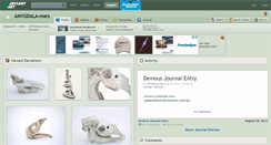 Desktop Screenshot of amygdala-mars.deviantart.com