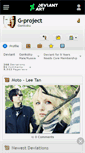 Mobile Screenshot of g-project.deviantart.com