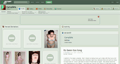 Desktop Screenshot of curvygirls.deviantart.com