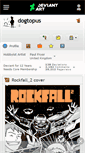 Mobile Screenshot of dogtopus.deviantart.com