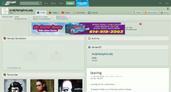 Desktop Screenshot of andyvampirelady.deviantart.com