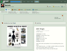 Tablet Screenshot of basmalo.deviantart.com