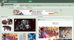 Desktop Screenshot of fallenstormangel.deviantart.com