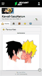 Mobile Screenshot of kawaii-sasunaru.deviantart.com