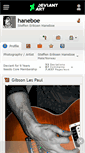 Mobile Screenshot of haneboe.deviantart.com
