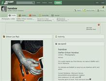 Tablet Screenshot of haneboe.deviantart.com