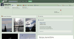 Desktop Screenshot of happy-eyes.deviantart.com