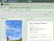 Tablet Screenshot of fedoragirl.deviantart.com