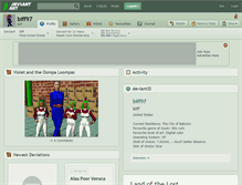 Tablet Screenshot of biff97.deviantart.com