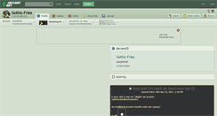 Desktop Screenshot of gothic-fries.deviantart.com