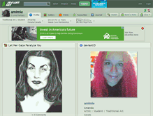 Tablet Screenshot of amimie.deviantart.com