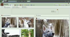 Desktop Screenshot of glyceria.deviantart.com