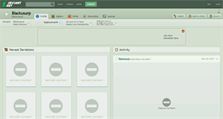 Desktop Screenshot of blackusurp.deviantart.com