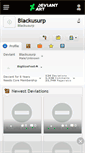 Mobile Screenshot of blackusurp.deviantart.com