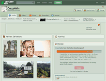 Tablet Screenshot of crazynalin.deviantart.com