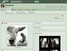 Tablet Screenshot of dianasphotos.deviantart.com